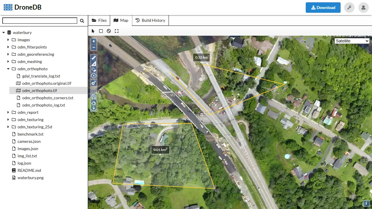 Orthophoto Measurements