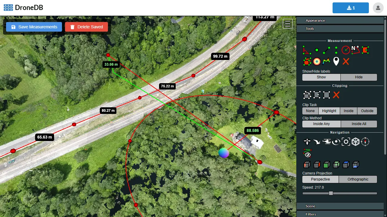 Point Cloud Measurements